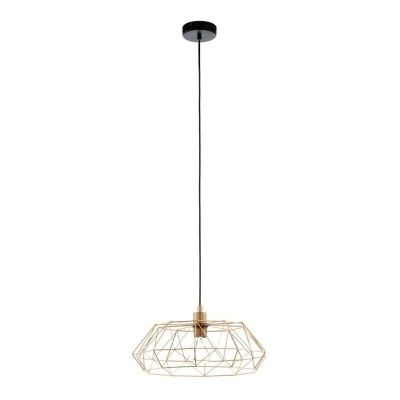 Lampada a sospensione in rame metallo, Acri