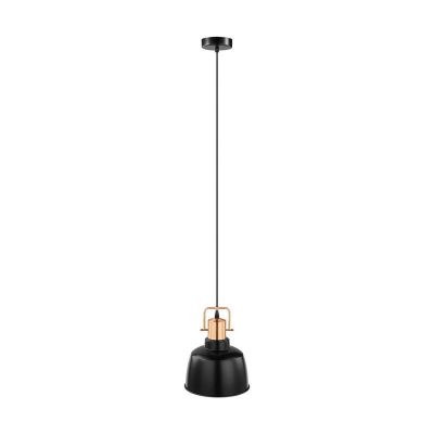 Lampada a sospensione nera metallo, Aditya