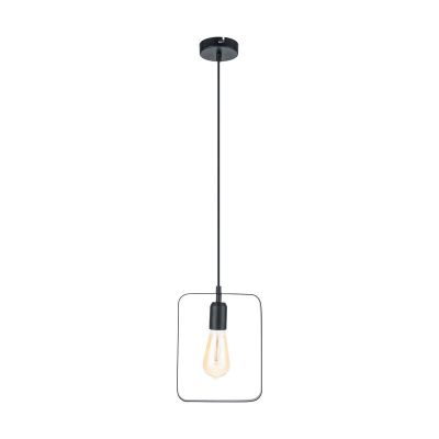 Lampada a sospensione nera metallo, Aida