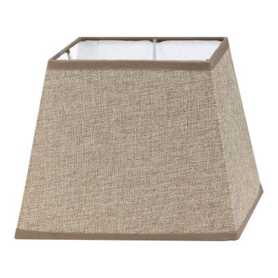 Paralume rurale Noah Textile Marrone chiaro