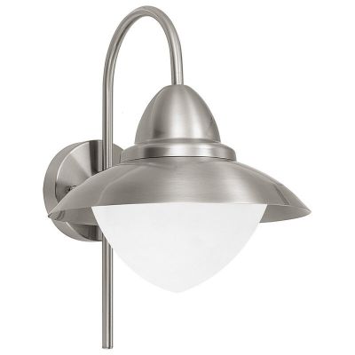 Lampada da esterno argenta in vetro, Elayza, IP44