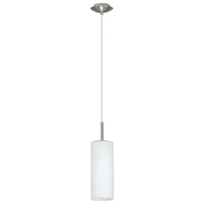 Lampada a sospensione in nichel in vetro, Ciuda