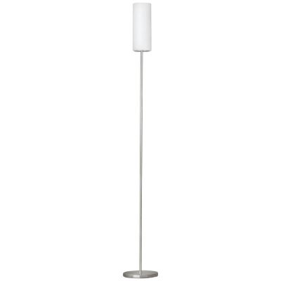Lampada da terra in nichel in vetro, Ciuda, con interruttore