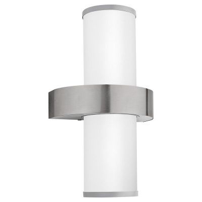 Lampada da esterno argenta in vetro, Ebrar, IP44