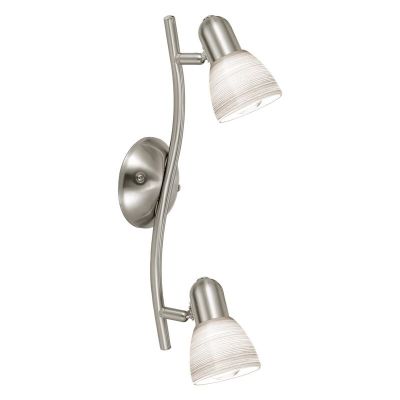 Faretto da soffitto in nichel in acciaio, Alem