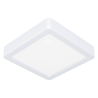 Lampada da soffitto da bagno bianca in plastica, Geraldo, 11W, 3000K LED, IP44