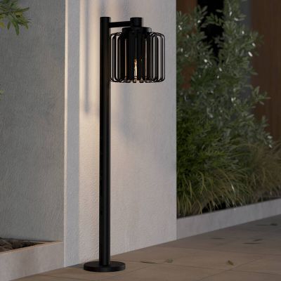 Lampada da esterno nera in alluminio, Rebecca, IP65