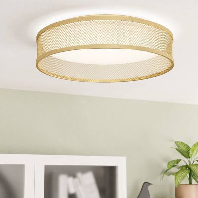 Plafoniera in ottone in acciaio, Jolene, 20W, 3000K LED
