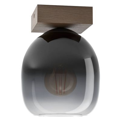 Lampada da soffitto marrone in legno, Frida