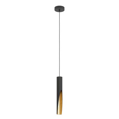 Lampada a sospensione dorata in alluminio, Aloysius