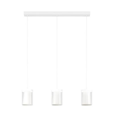 Lampada a sospensione intelligente bianca in vetro, Stern, 3,7W, RGBW LED