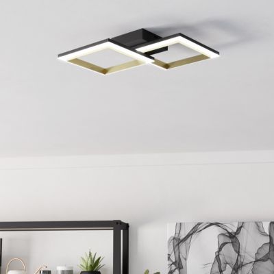 Lampada da soffitto in ottone in plastica, Conrad, 18,4W, 4000K LED, dimmer in 3 fasi