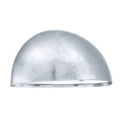 Lampada da esterno argenta in plastica, Hala, IP23