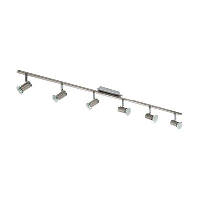 Faretto da soffitto cromato in acciaio, Tjisse