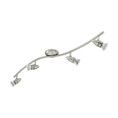 Faretto da soffitto cromato in acciaio, Elwin