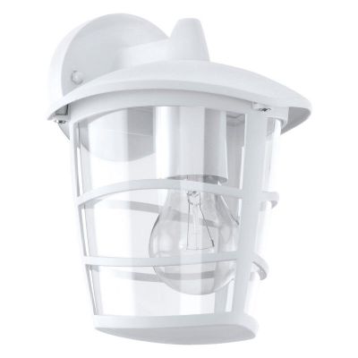 Lampada da esterno bianca in plastica, Inas, IP44
