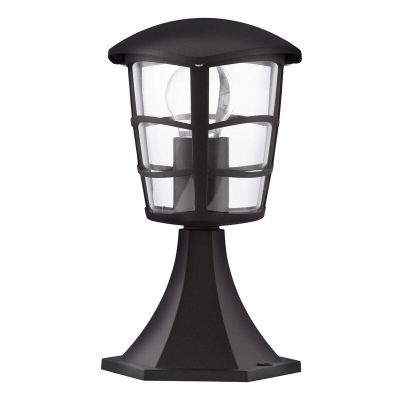 Lampada da esterno nera in plastica, Inas, IP44