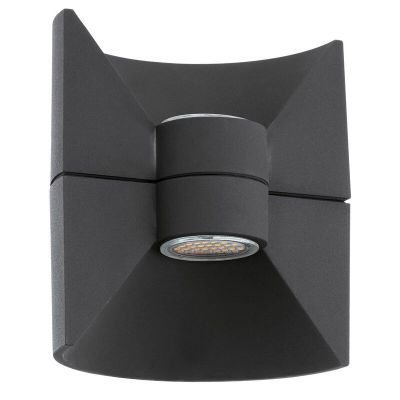 Lampada da esterno antracite in alluminio, Josefina, 3W, 3000K LED, IP44