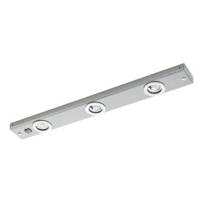 Lampada da soffitto in nichel metallo, Jary, 2W, 3000K LED, con interruttore