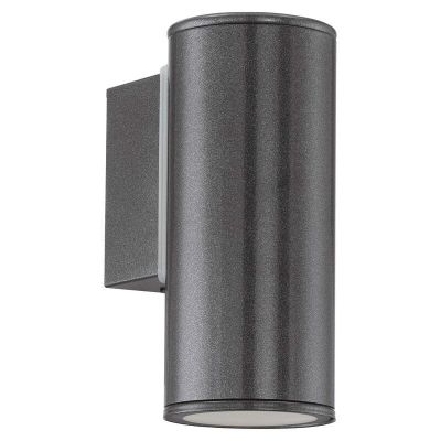 Lampada da esterno antracite metallo, Marlies, IP44