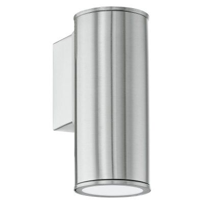 Lampada da esterno argenta in acciaio inossidabile, Marlies, IP44