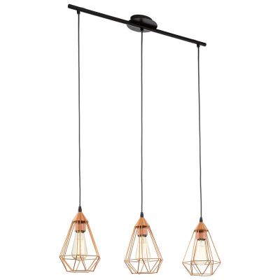Lampada a sospensione in rame metallo, Costel