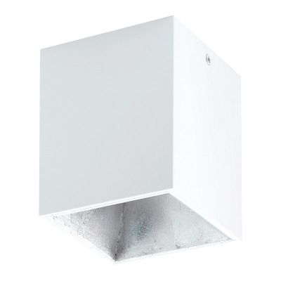 Plafoniera bianca in alluminio, Dahne, 3W, 3000K LED