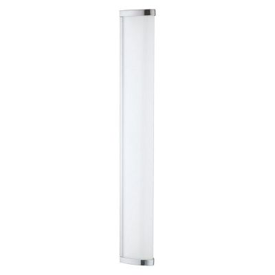 Lampada per specchio cromata in plastica, Evine, 16W, 4000K LED, IP44