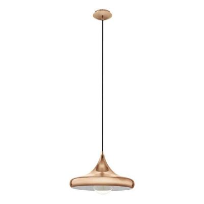 Lampada a sospensione in rame metallo, Piglio