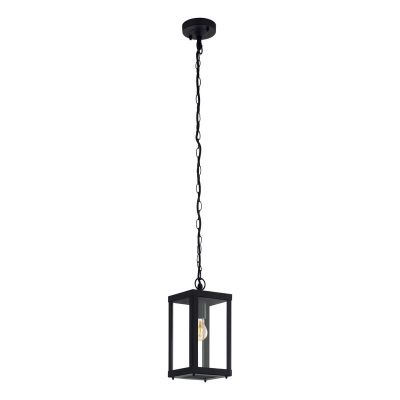 Lampada da esterno nera in acciaio, Alihan, IP44