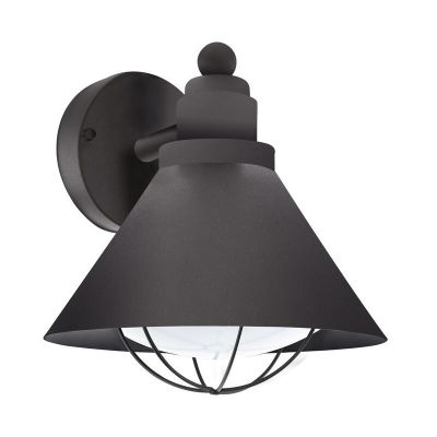 Lampada da esterno nera in plastica, Alje, IP44