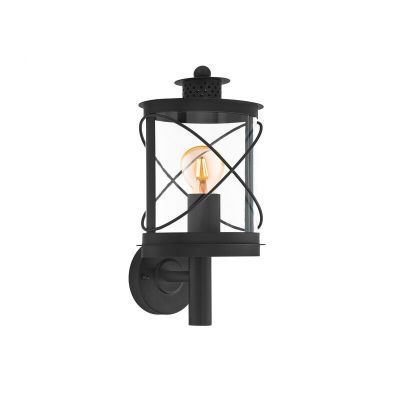 Lampada da esterno nera in plastica, Alisia, IP44