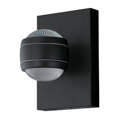 Lampada da esterno nera in plastica, Bastien, IP44