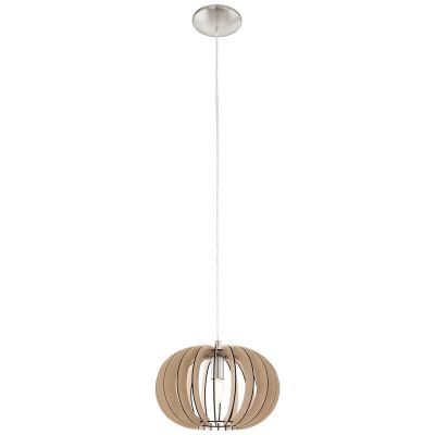 Lampada a sospensione legno rustica, Kiran