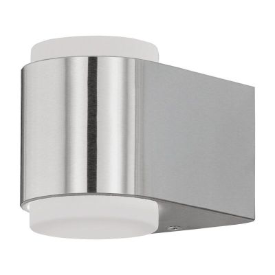 Lampada da esterno argenta in plastica, Lyza, 3W, 3000K LED, IP44