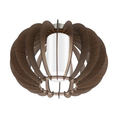 Lampada da soffitto marrone in legno, Kiran