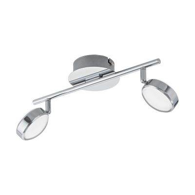 Faretto da soffitto cromato in acciaio, Tjark, 5W, 3000K LED