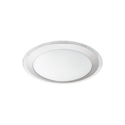 Lampada da soffitto bianca in plastica, Marieke, 22W, 3000K LED
