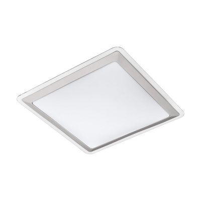 Lampada da soffitto bianca in plastica, Marieke, 24W, 3000K LED