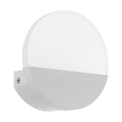 Applique da parete in nichel in plastica, Beatriz, 5W, 3000K LED