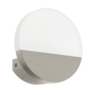 Applique da parete bianca in plastica, Beatriz, 5W, 3000K LED