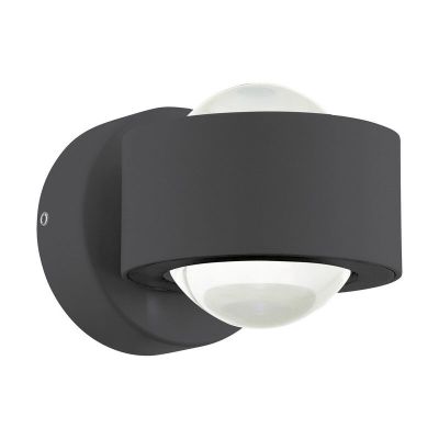 Lampada da parete up down bianca in plastica, Beerd, 3W, 3000K LED