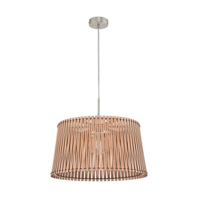 Lampada a sospensione legno rustica, Berry