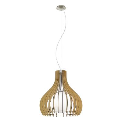 Lampada a sospensione in legno, Betsy