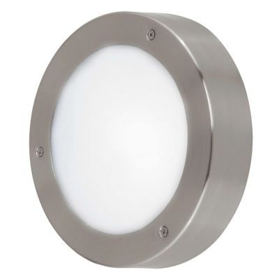 Lampada da esterno argenta in plastica, Bob, IP44
