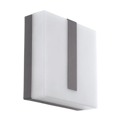 Lampada da esterno antracite in plastica, Harvey, IP44