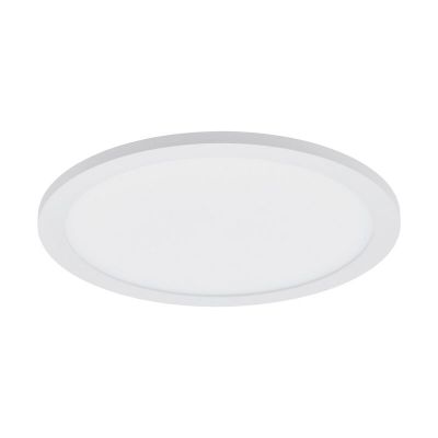 Plafoniera bianca in alluminio, Ericus, 17W, 4000K LED