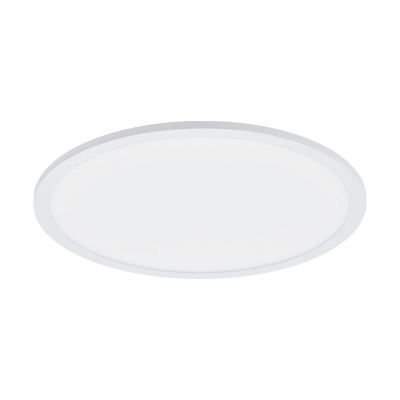 Plafoniera bianca in alluminio, Ericus, 28W, 4000K LED