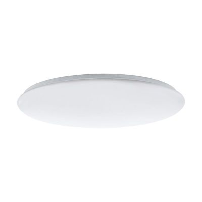 Plafoniera bianca in acciaio, Patryk, 60W, colore regolabile LED