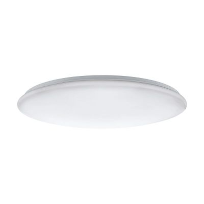 Plafoniera bianca in acciaio, Patryk, 80W, colore regolabile LED